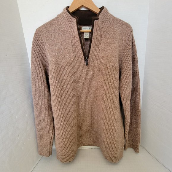 L.L. Bean Sweaters Ll Bean Mens Waterfowl Sweater 0 Merino Lamb